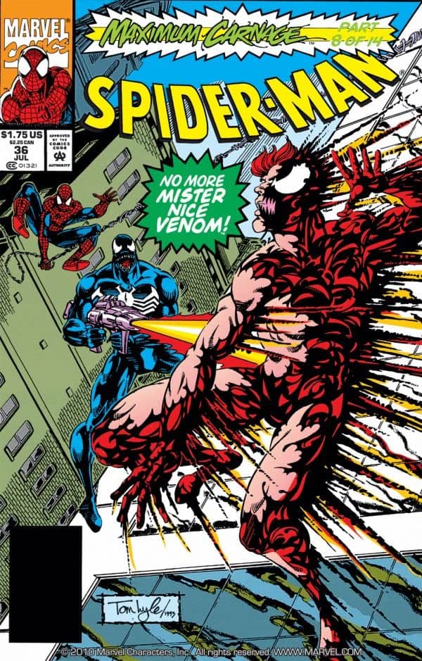 Spider-Man #36 cover