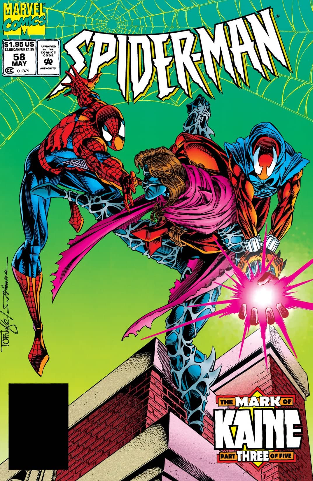 Spider-Man #58 cover