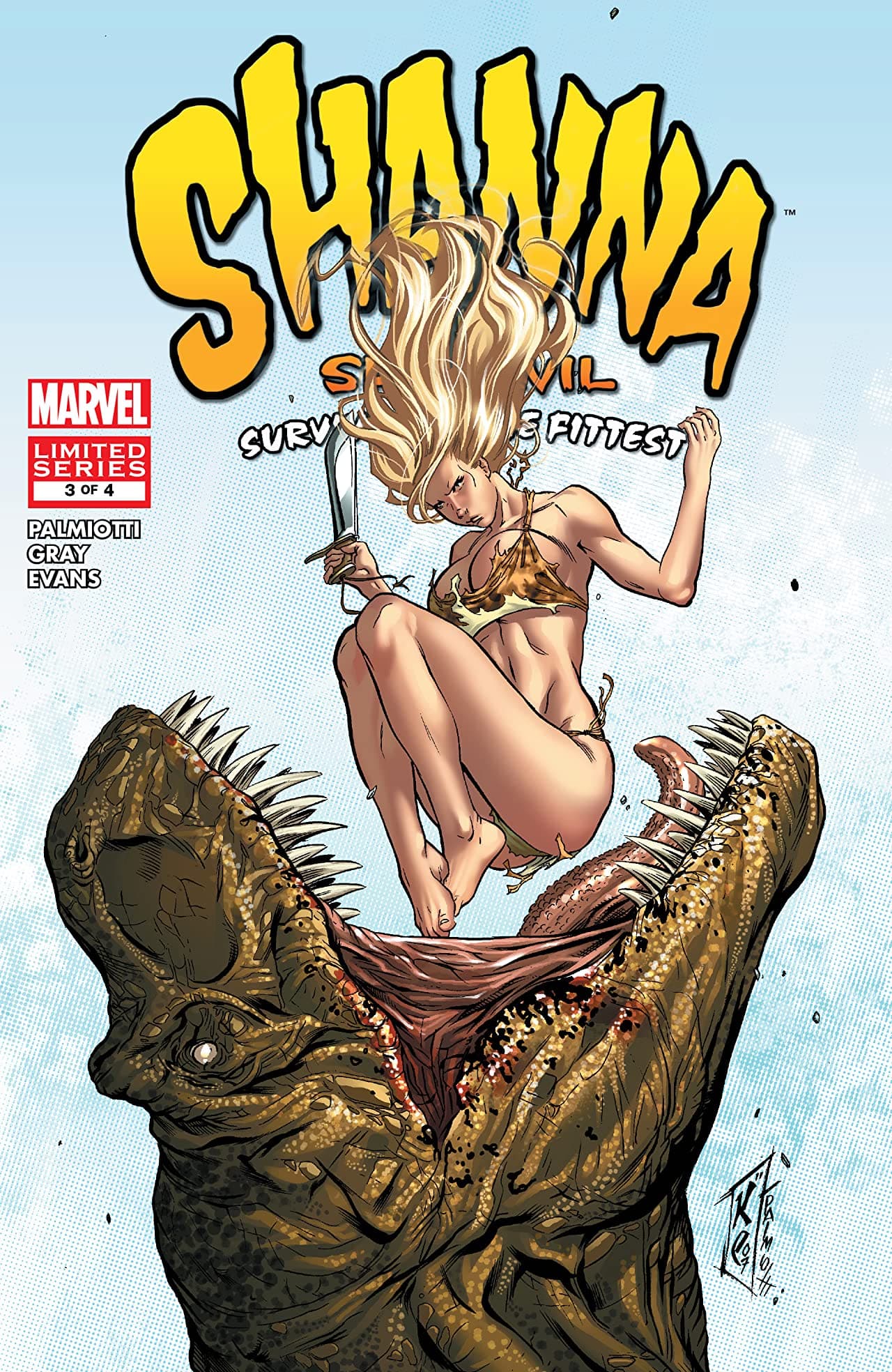 Shanna the She-Devil: Survival of the Fittest #3 cover