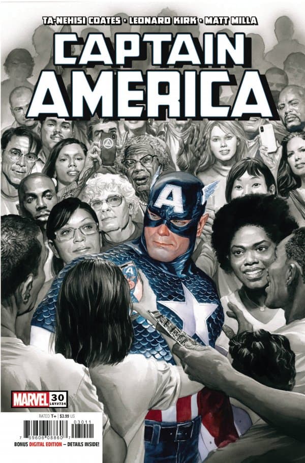 Captain America #30 cover