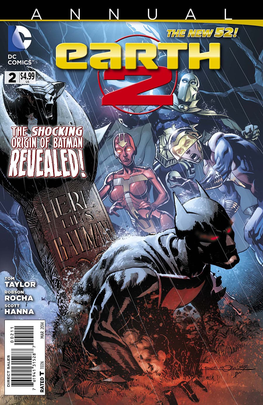 Earth 2 Annual #2 cover