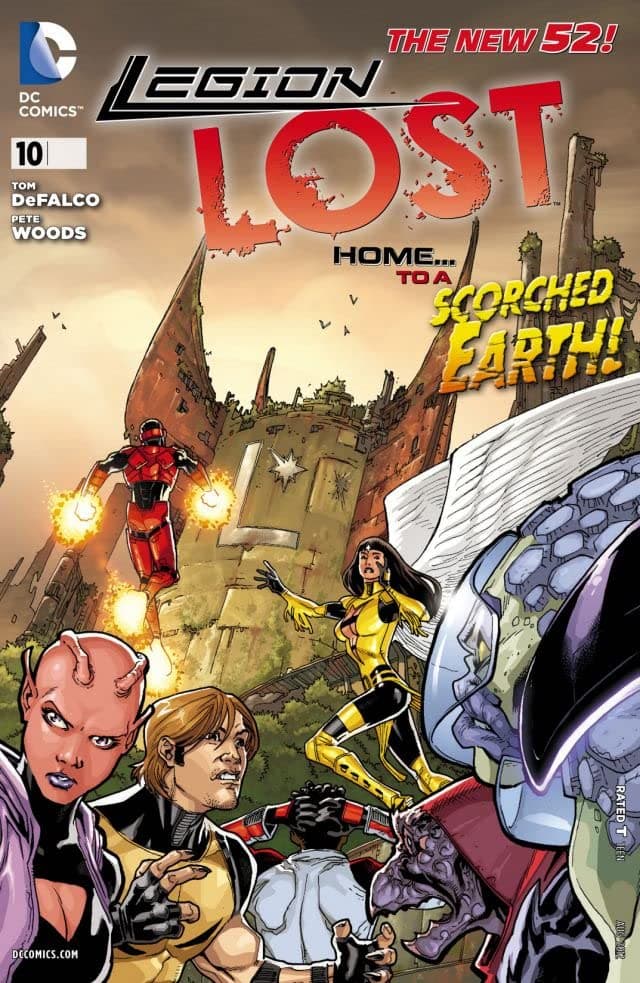Legion Lost #10 cover