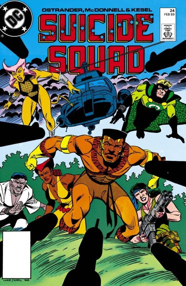 Suicide Squad #24 cover