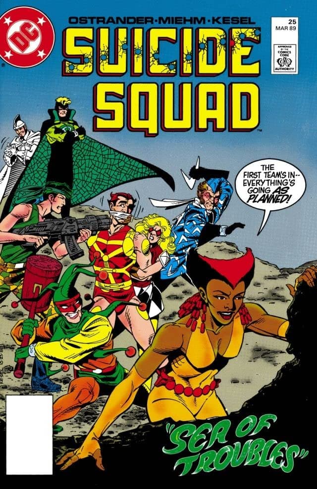 Suicide Squad #25 cover