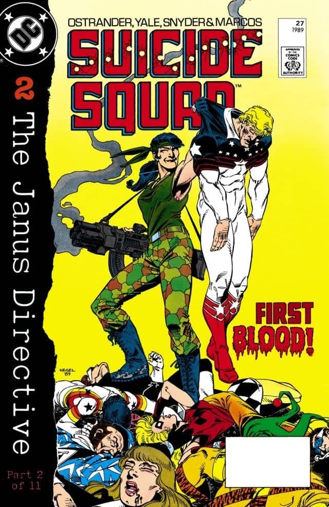 Suicide Squad #27 cover