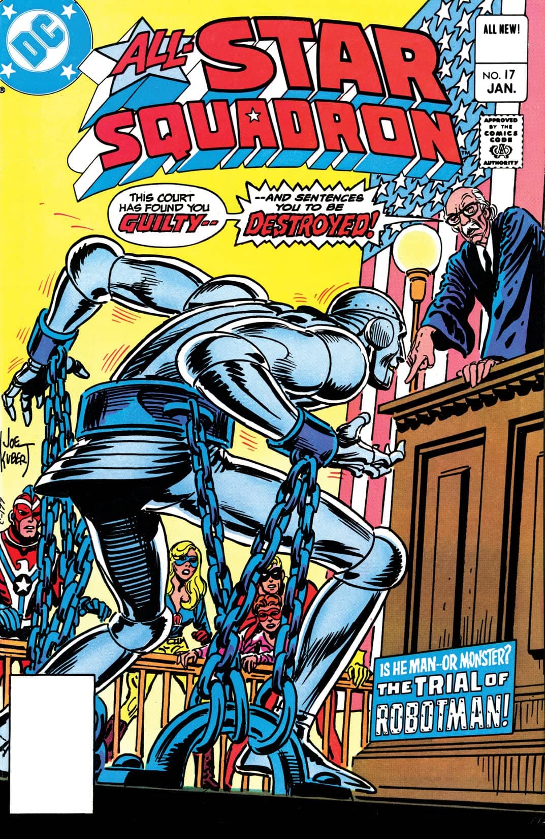 All-Star Squadron #17 cover