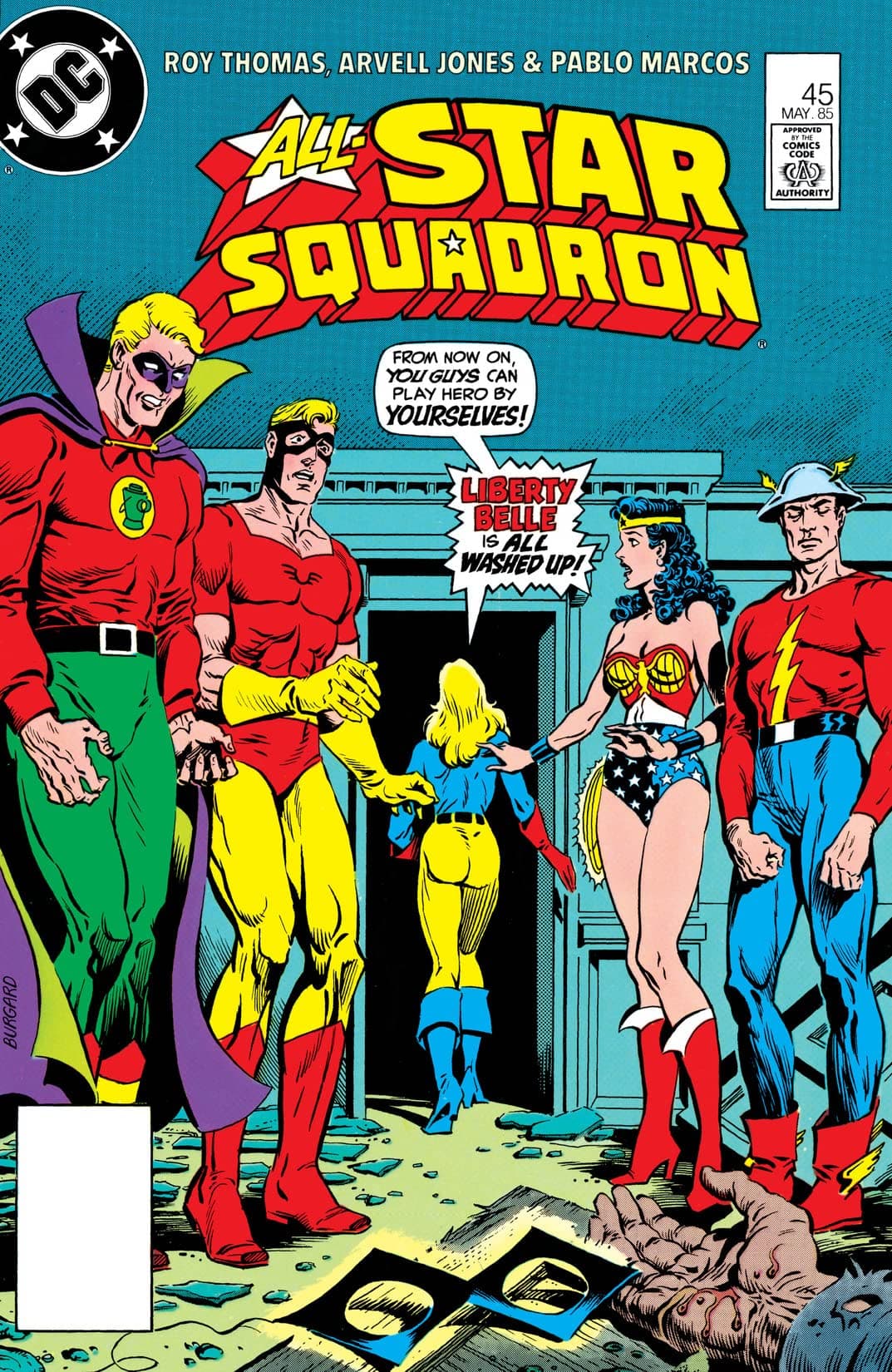 All-Star Squadron #45 cover