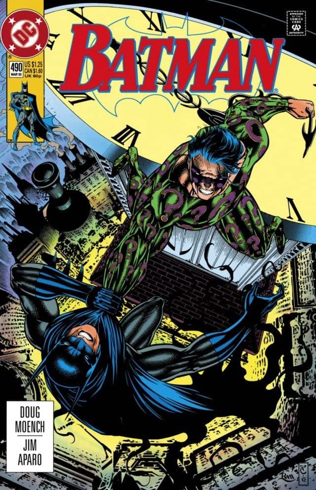 Batman #490 cover