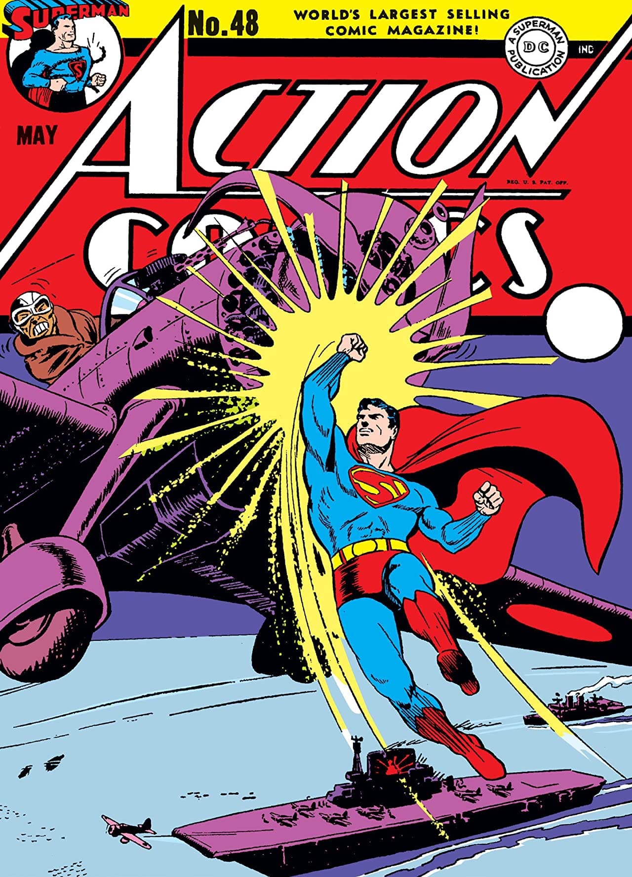 Action Comics #48 cover