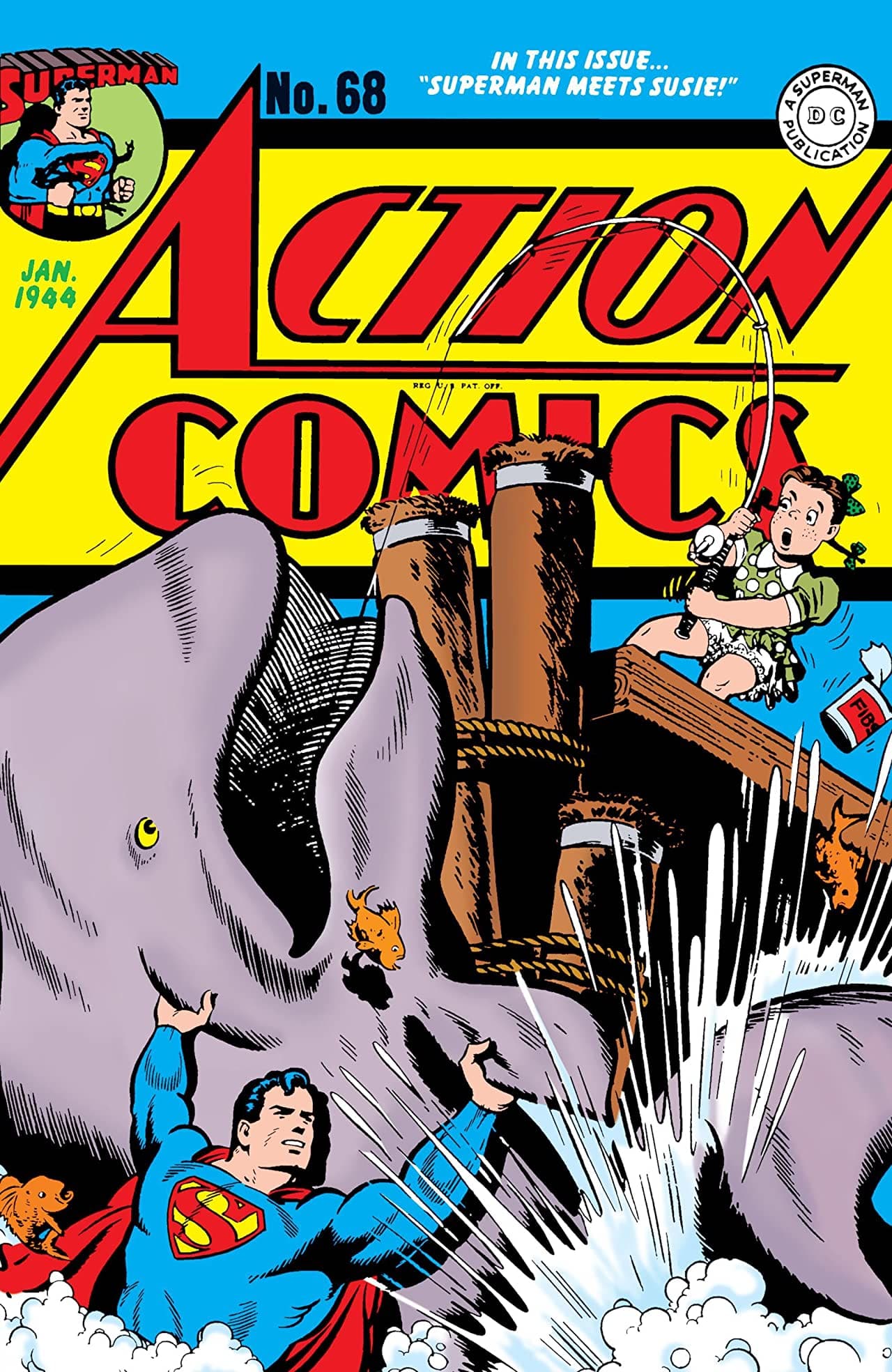 Action Comics #68 cover