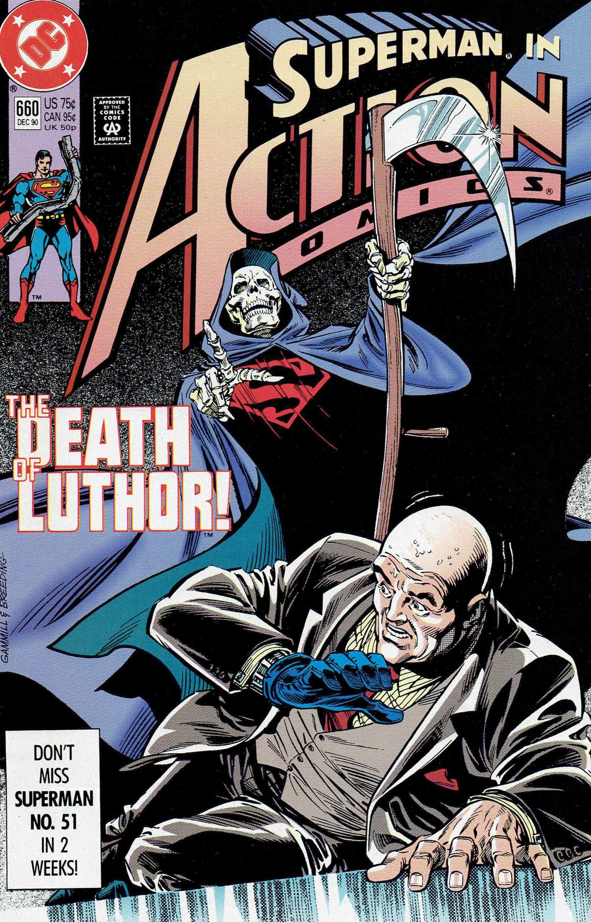 Action Comics #660 cover