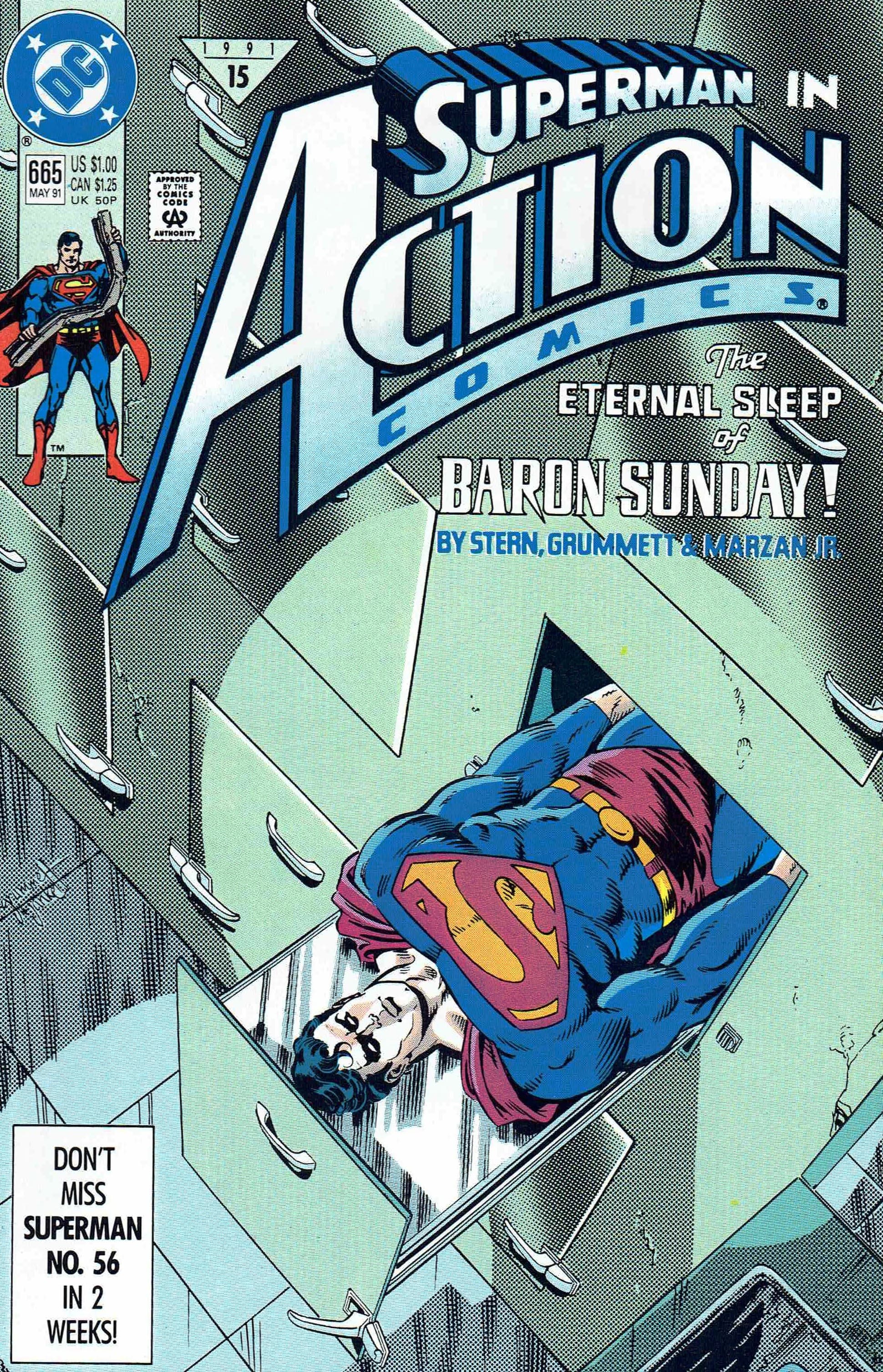 Action Comics #665 cover
