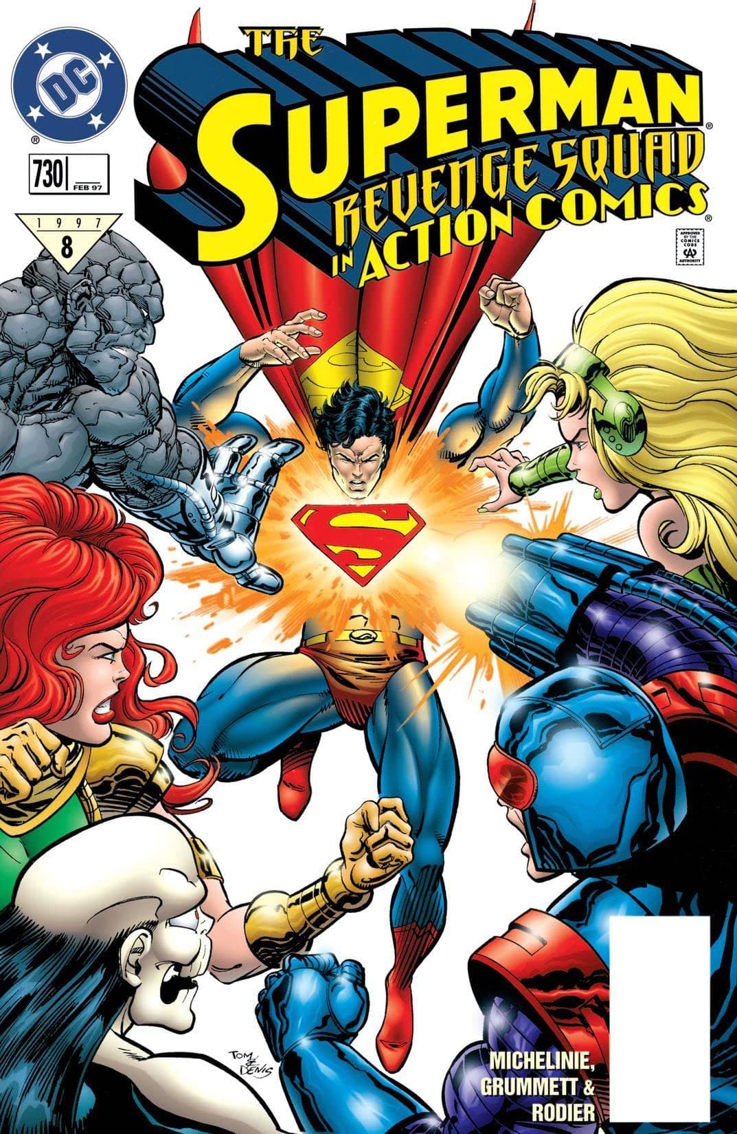 Action Comics #730 cover