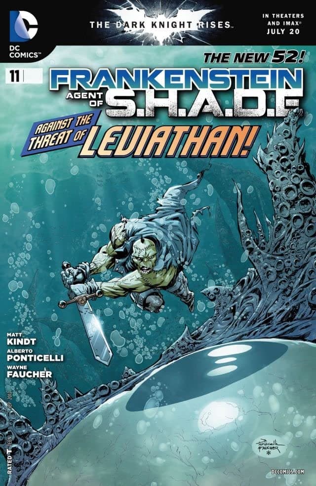 Frankenstein, Agent of S.H.A.D.E. #11 cover