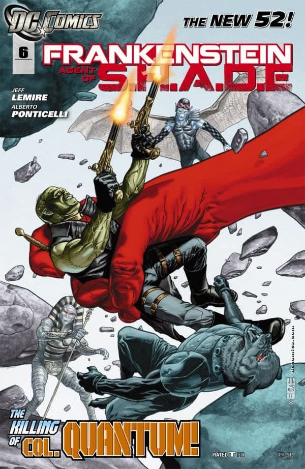 Frankenstein, Agent of S.H.A.D.E. #6 cover