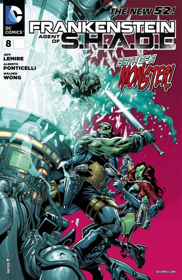 Frankenstein, Agent of S.H.A.D.E. #8 cover