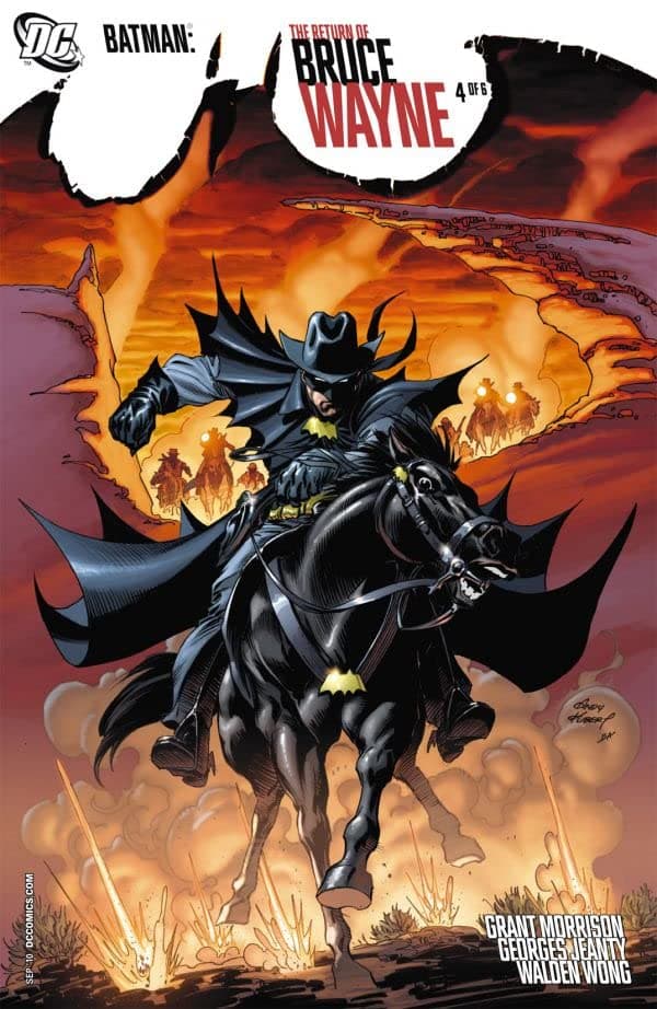 Batman: The Return of Bruce Wayne #4 cover