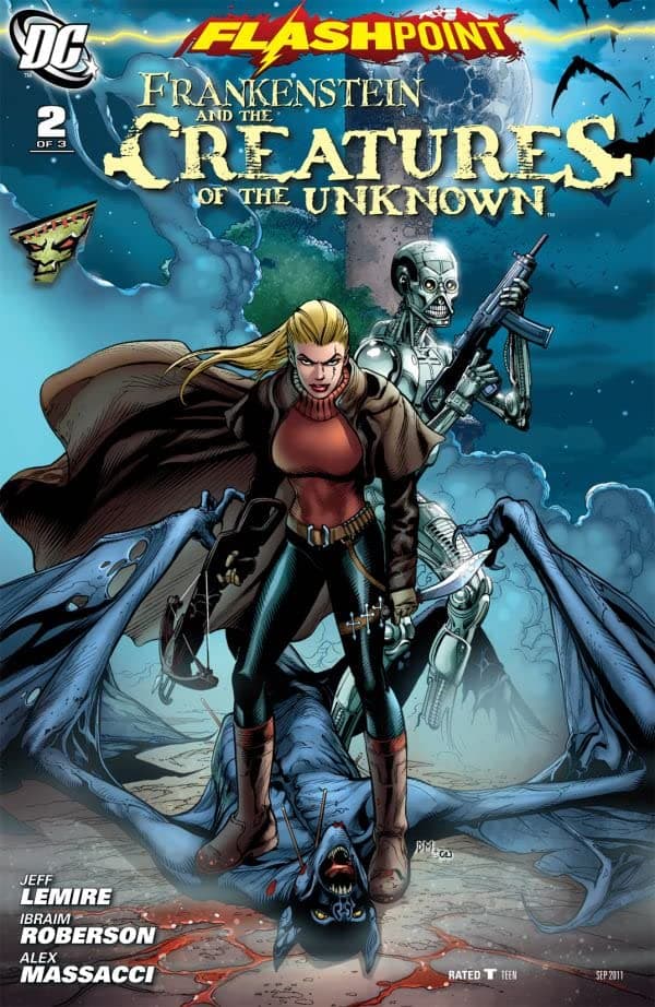 Flashpoint: Frankenstein & the Creatures of the Unknown #2 cover