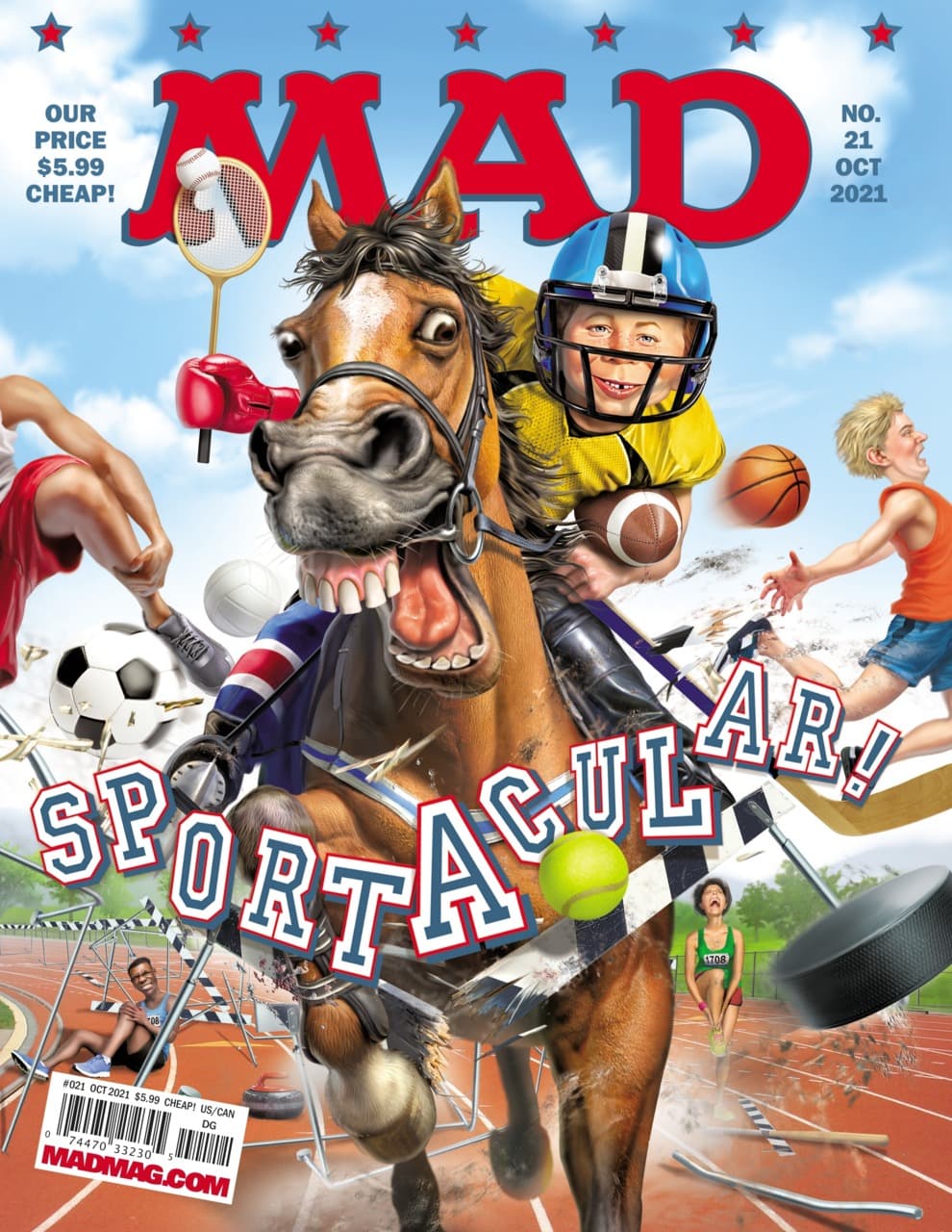 MAD Magazine #21 cover