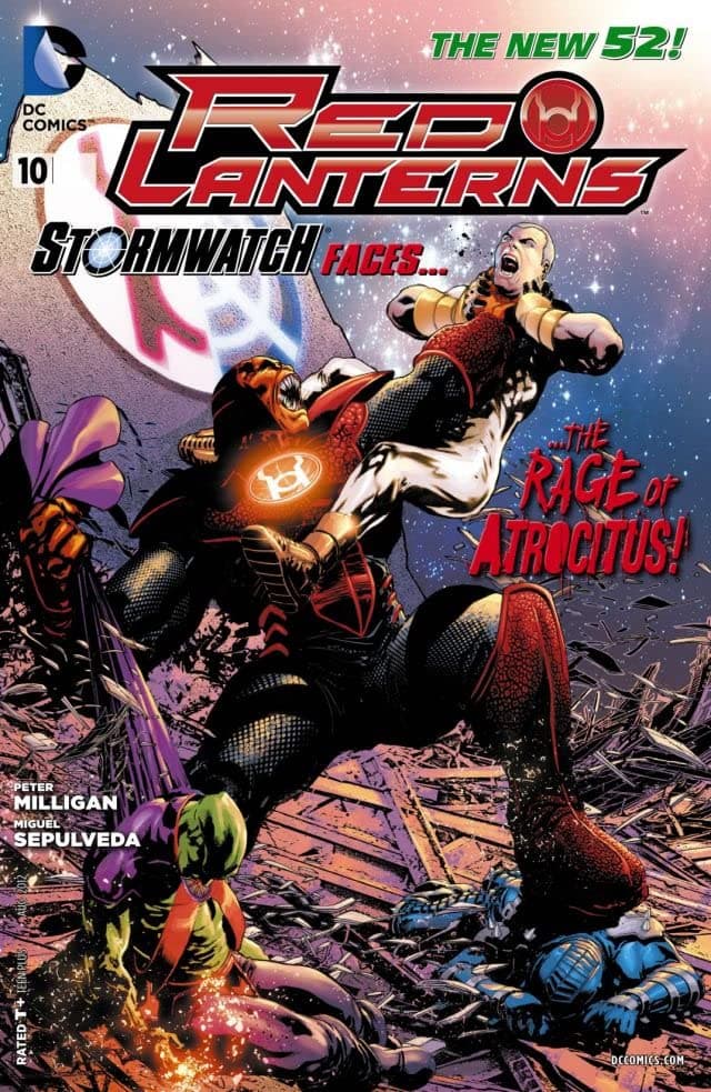 Red Lanterns #10 cover