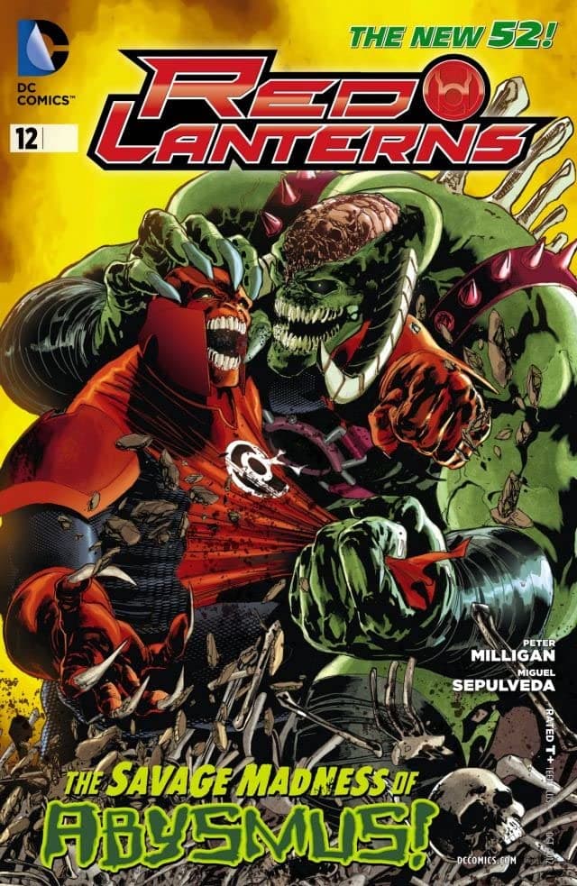 Red Lanterns #12 cover