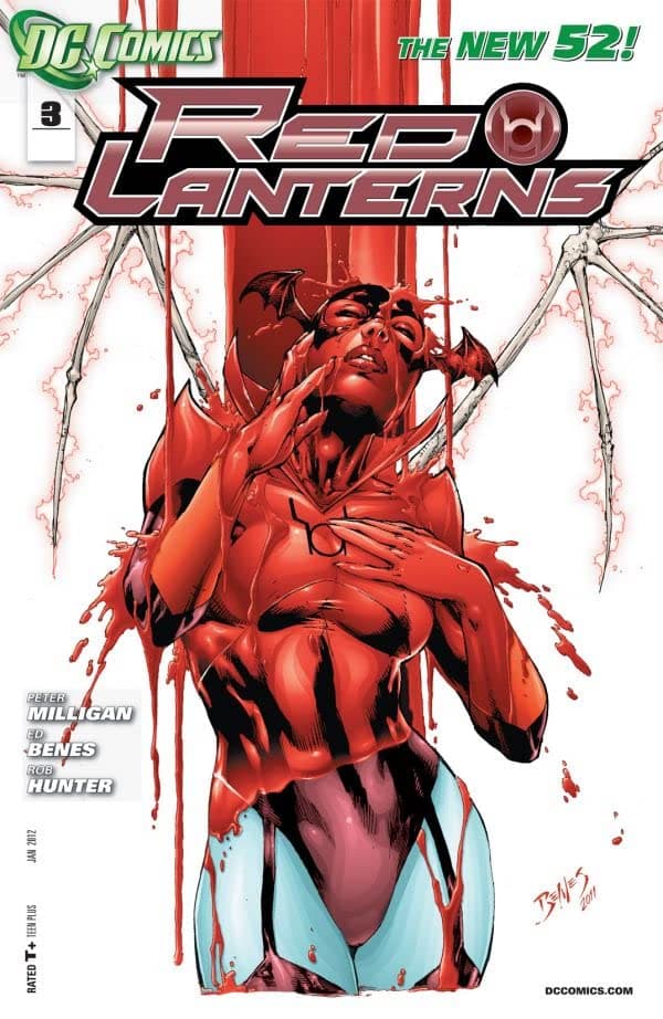 Red Lanterns #3 cover