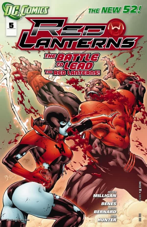 Red Lanterns #5 cover