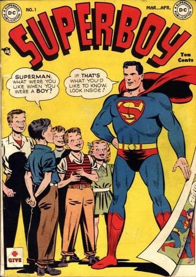 Superboy cover — © DC Comics