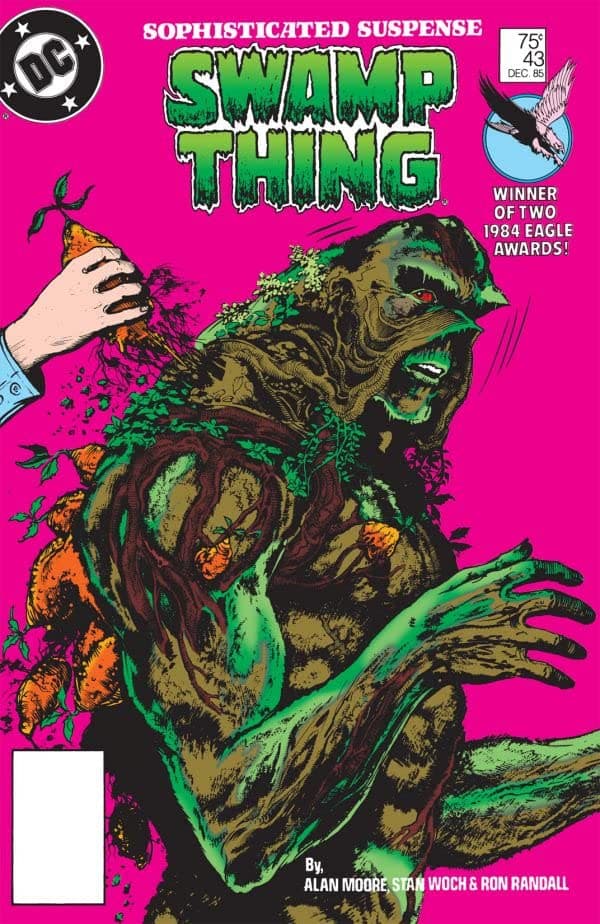 The Saga of Swamp Thing #43 cover