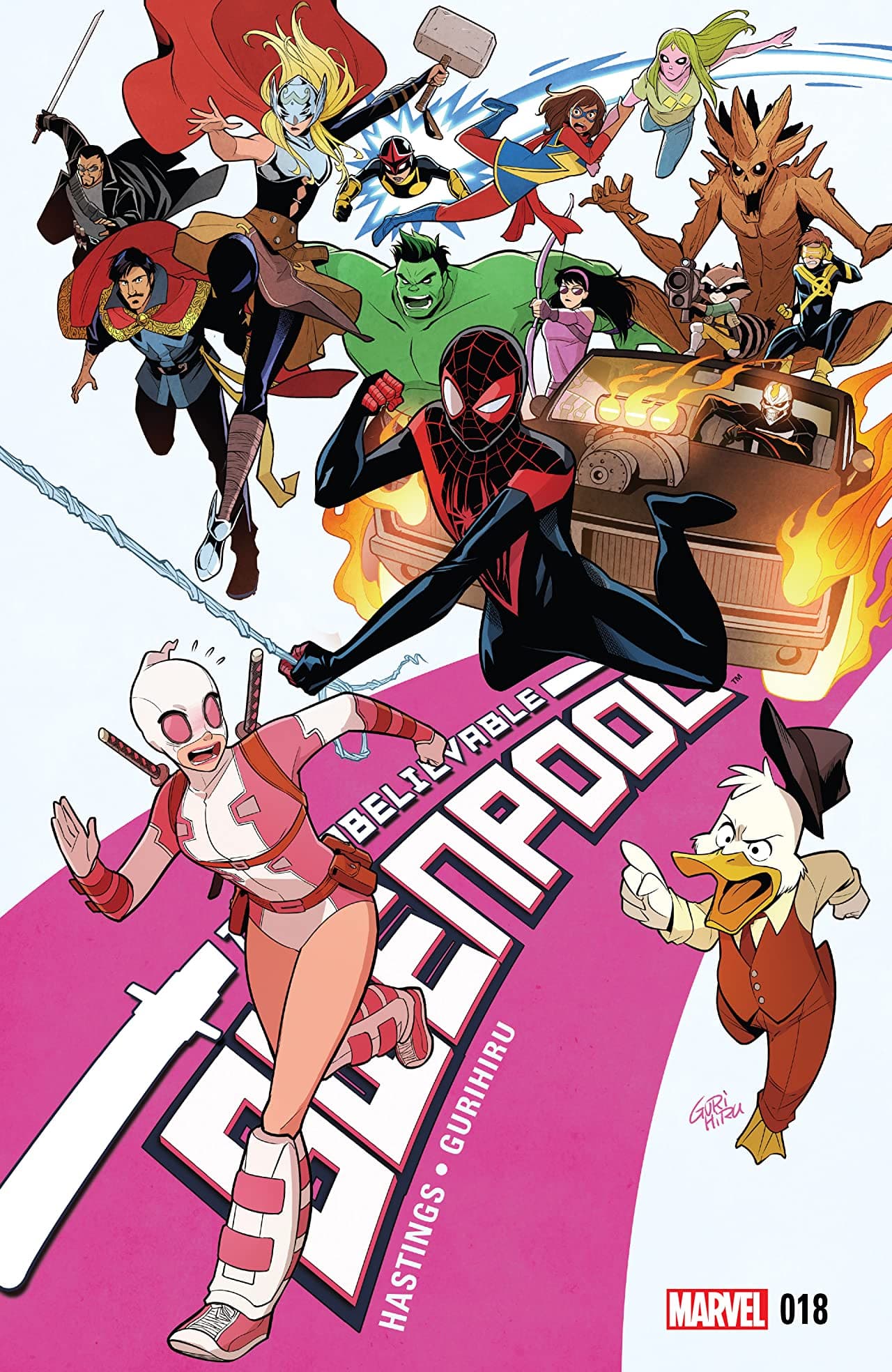 The Unbelievable Gwenpool #18 cover