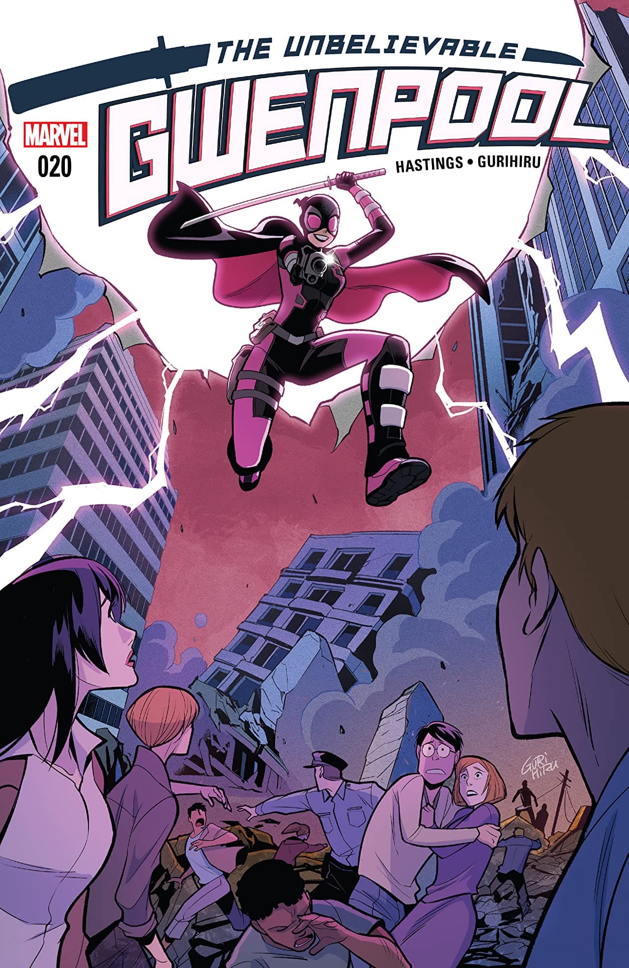 The Unbelievable Gwenpool #20 cover