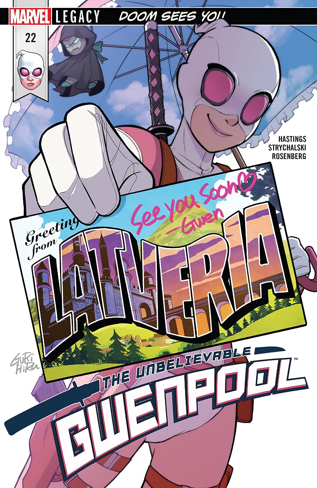 The Unbelievable Gwenpool #22 cover