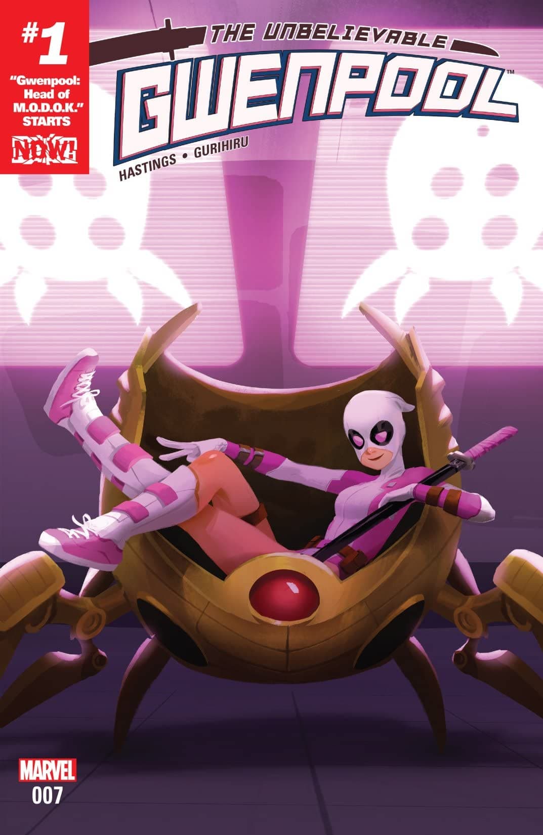 The Unbelievable Gwenpool #7 cover