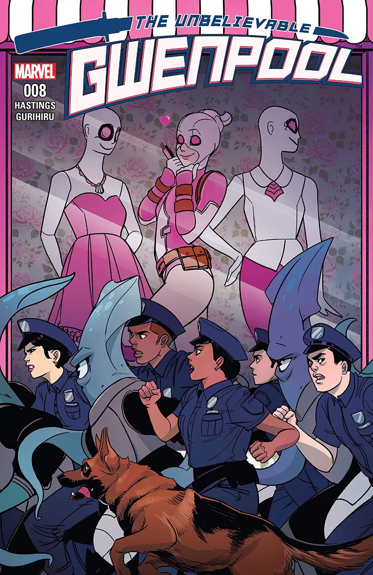 The Unbelievable Gwenpool #8 cover