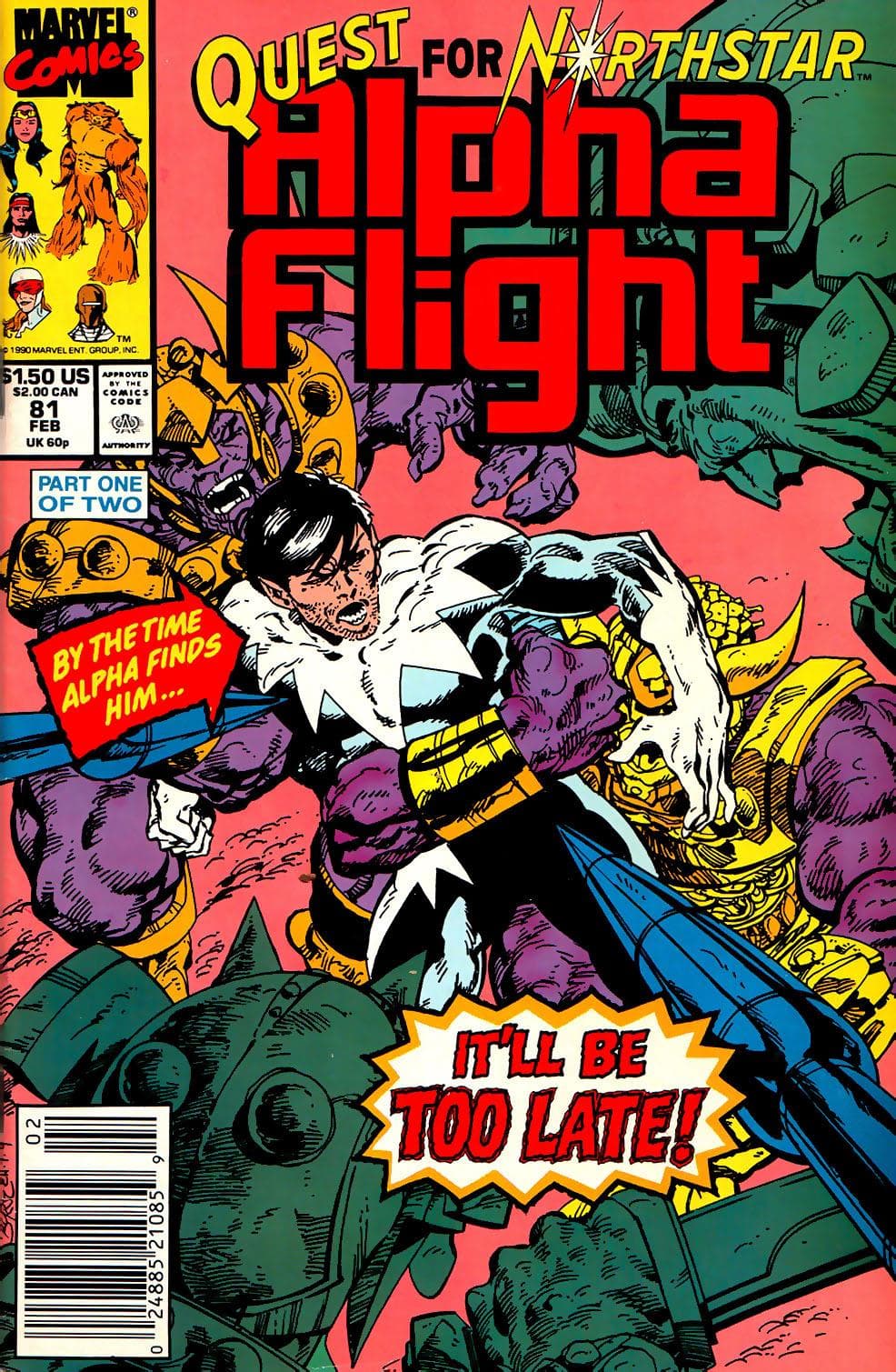 Alpha Flight #81