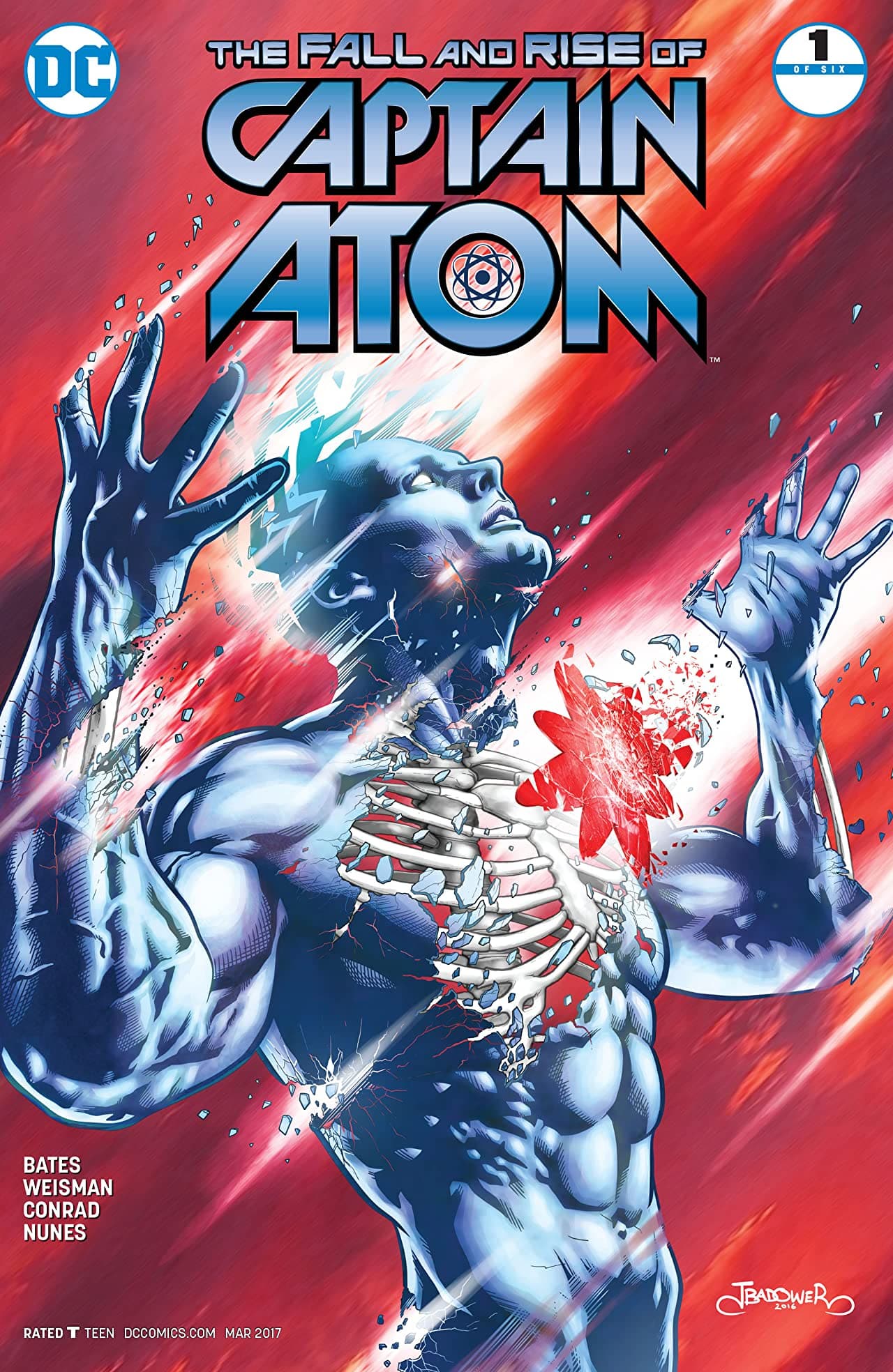 The Fall and Rise of Captain Atom #1 cover