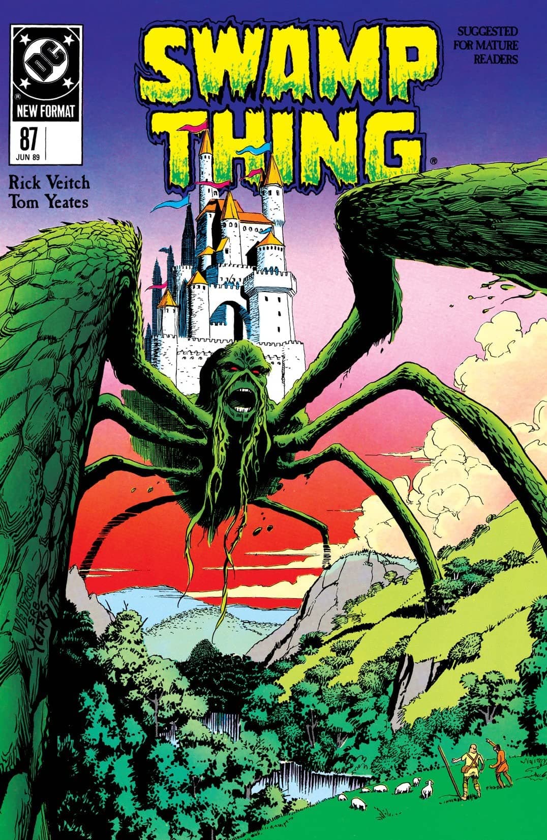 Swamp Thing #87 cover