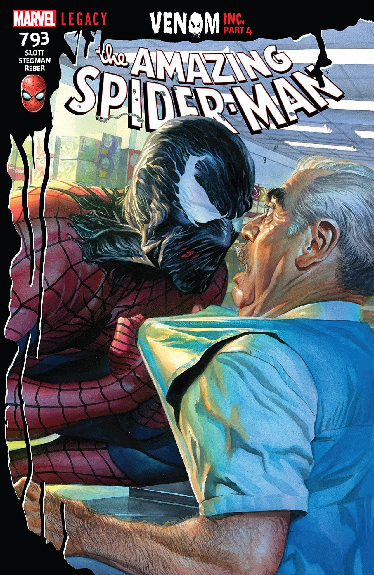 The Amazing Spider-Man #793 cover
