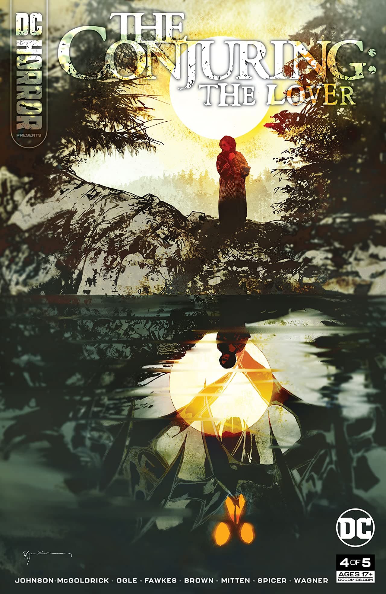 DC Horror Presents: The Conjuring: The Lover #4 cover