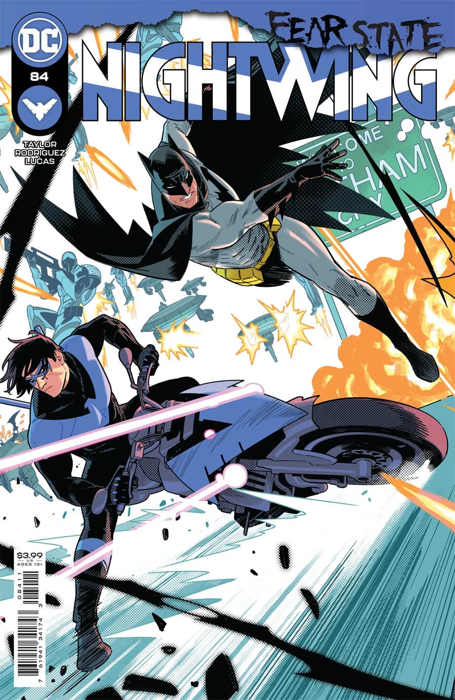Nightwing #84 cover