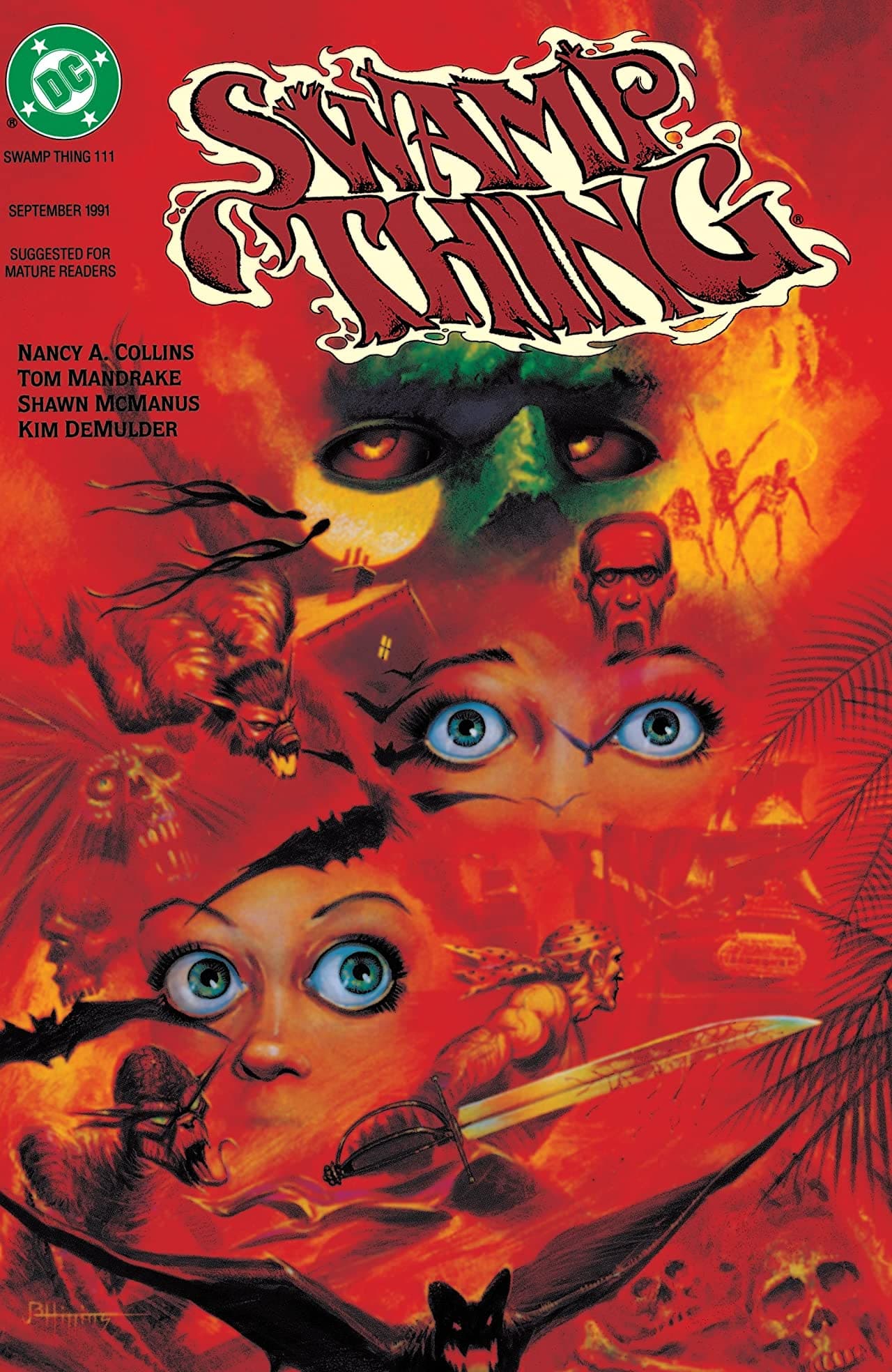 Swamp Thing #111 cover