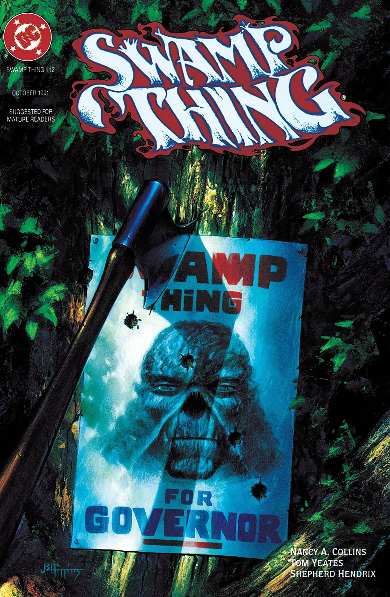 Swamp Thing #112 cover