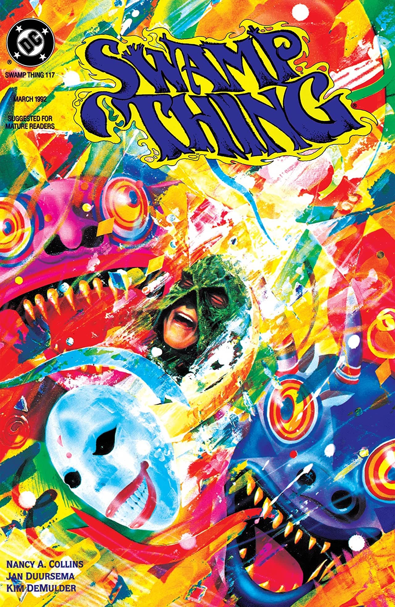 Swamp Thing #117 cover