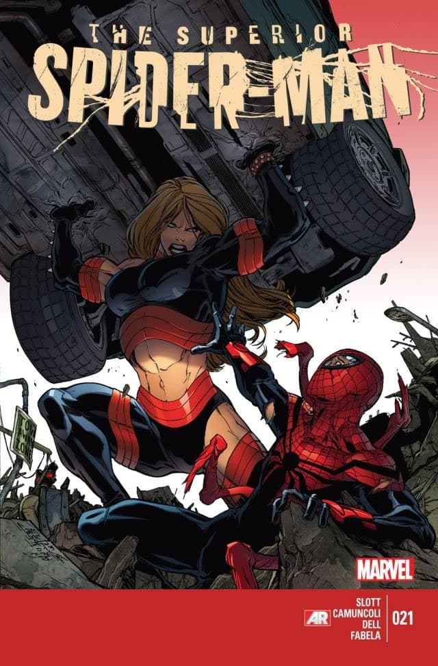 Superior Spider-Man #21 cover