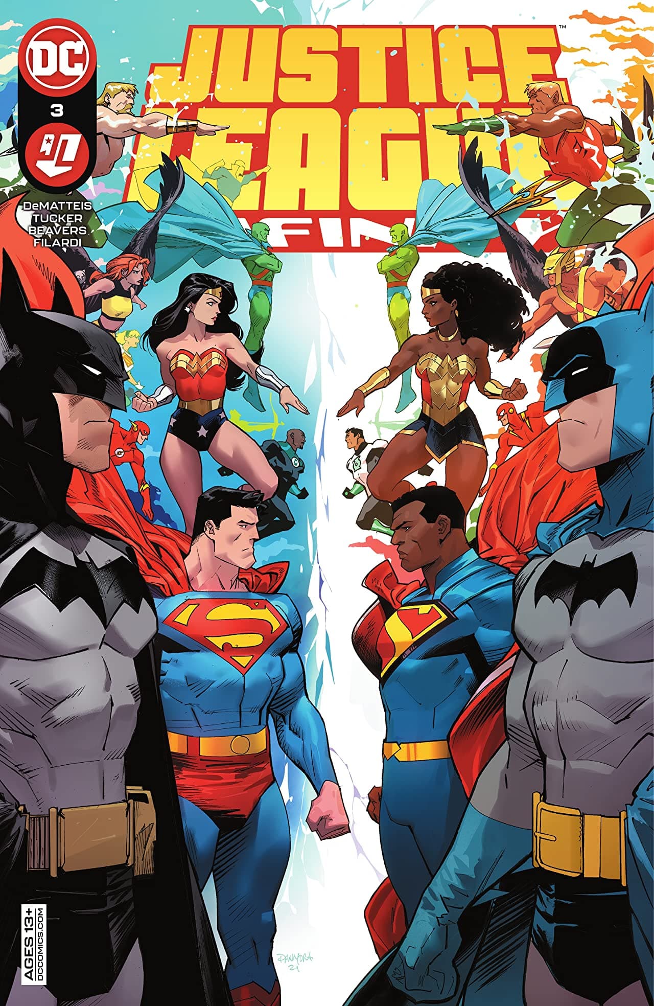 Justice League Infinity #3 cover
