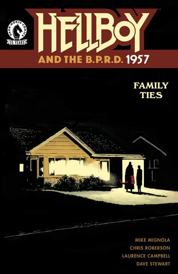 Hellboy and the B.P.R.D.: Family Ties #1 cover