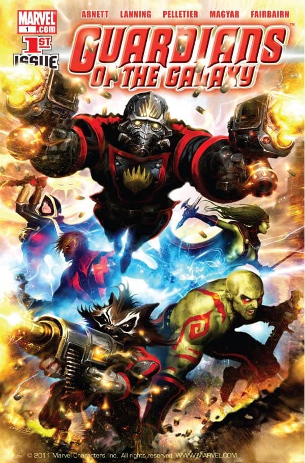 Guardians of the Galaxy #1 cover