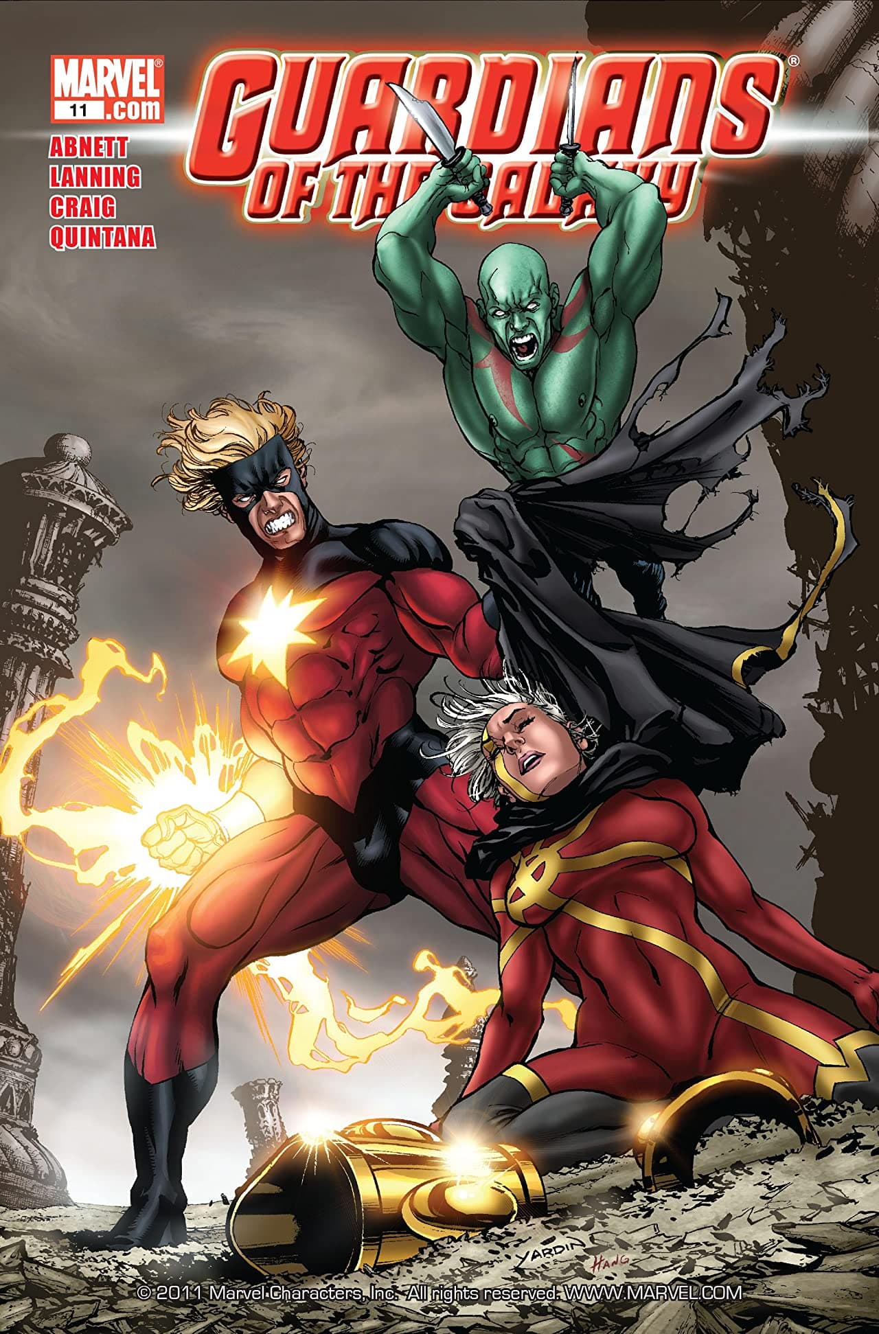 Guardians of the Galaxy #11 cover
