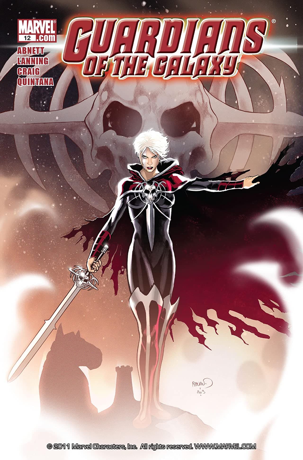 Guardians of the Galaxy #12 cover
