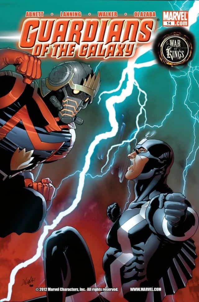 Guardians of the Galaxy #14 cover